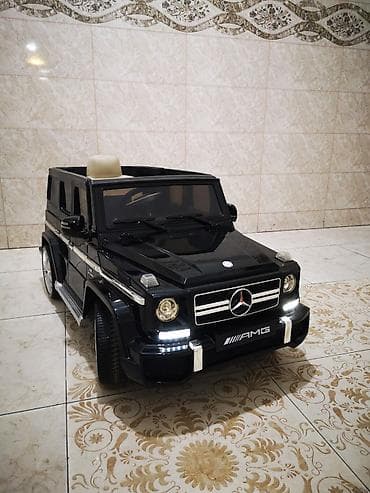 elekt: Uşaq elektro avtomobili – Mercedes-Benz G-Class AMG stili Yeni kimi — 2