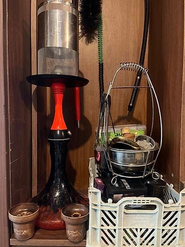 Nargilə dəsti və aksesuarları Satılır – Alpha Hookah qəlyan komplekti