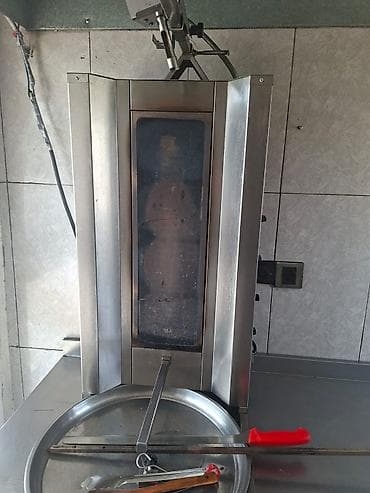 Doner aparati tecili satilir 450azn. 4 gozludur. 220 volt la isleyir