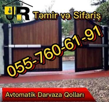 demir qapi darvaza: 🚪 avtomati̇k darvaza qollari – si̇fari̇ş və təmi̇r! 🚪 — 1