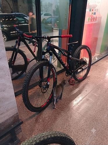 MTB dağ velosipedi - Alüminium gövdə, enduro/trail geometriyası - Ön