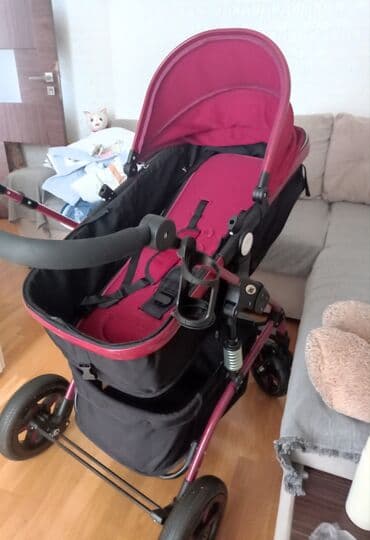 коляски анекс бу: Коляска-люлька несъемная, Б/у, Возраст: <1 месяца — 2