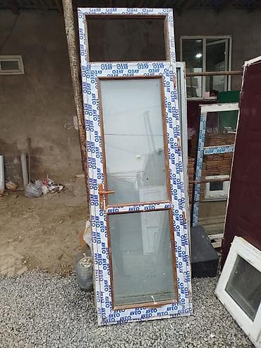 Ev və bağ: Plastik qapı və pəncərə blokları - Material: PVC (plastik), AVEO — 2