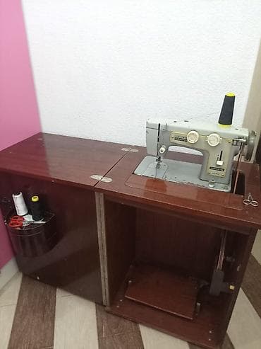 et masini: Tikiş maşını Chayka, İşlənmiş,Mexaniki, 1 saplı, Ünvandan götürmə — 4