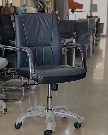 ucuz kreslo: Yeni, Təkərli, Qolları tənzimlənir, Dəri — 9