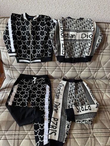 tut sirkəsi necə hazırlanır: Uşaq geyim dəsti – 2 fərqli variant 1) Qara-ağ idman dəsti: - Üst — 1