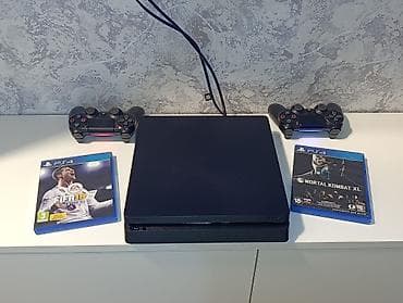 xbox seris x: Sony PS4 slim 500gb az işlənmiş ideal vəziyətdə, zavod plombu — 3