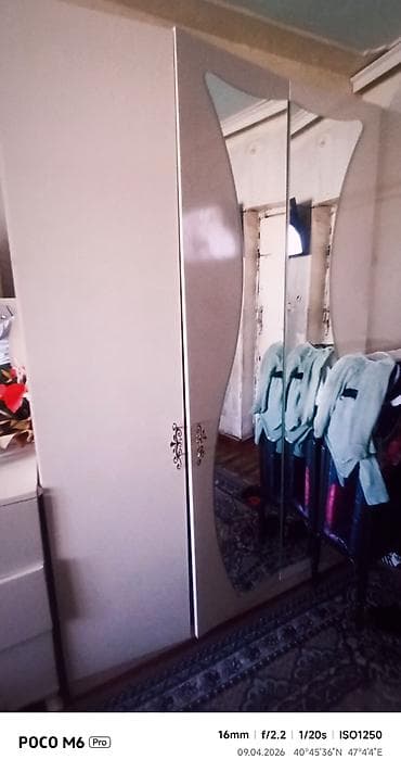 ucuz kuxna mebelləri: İkinəfərlik çarpayı, Dolab, İşlənmiş — 2