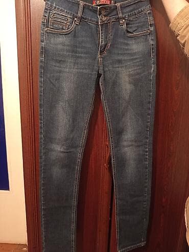 Cinslər: Kişi cins şalvarı – dar (skinny) kəsim - Rəng: orta-mavi, yüngül — 2