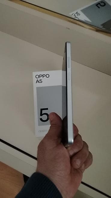 ag ekran: Oppo A5, 256 GB, rəng - Ağ, Sensor, Barmaq izi, İki sim kartlı — 4