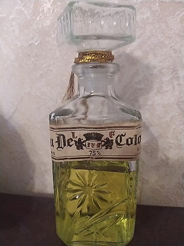 Məhsul: Şüşə flakonlu köln/odekolon Təsvir: - Klassik üslubda, qalın — 1