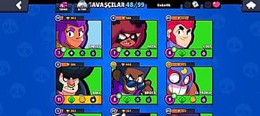 qizil mirvari: Brawl Stars hesabı - Kupa: 13 000 (mövsüm rekordu və ümumi rekord 13 — 5
