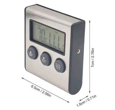 колбаса: Kolbasa/ət məhsulları üçün iynəli rəqəmsal (elektron) termometr - — 7
