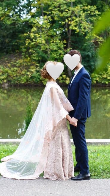 nişan donu: Вечернее платье. Одевала один раз. Подходит на нишан и на девичью — 1