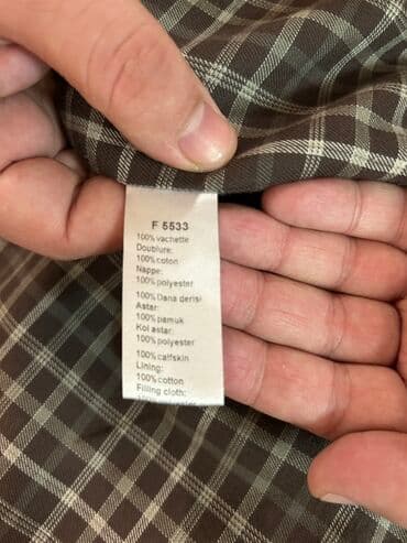 демисезонные кожаные мужские куртки: Lacoste kişi dəri gödəkçə - Brend: Lacoste - Ölçü: 56 (etiketdə 56/7 — 5