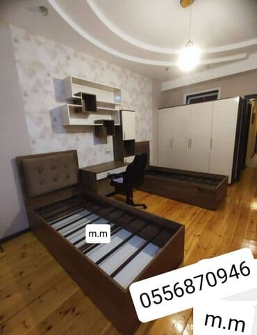 tunbucka: İkinəfərlik çarpayı, Dolab, 2 tumba, Azərbaycan, Yeni — 2