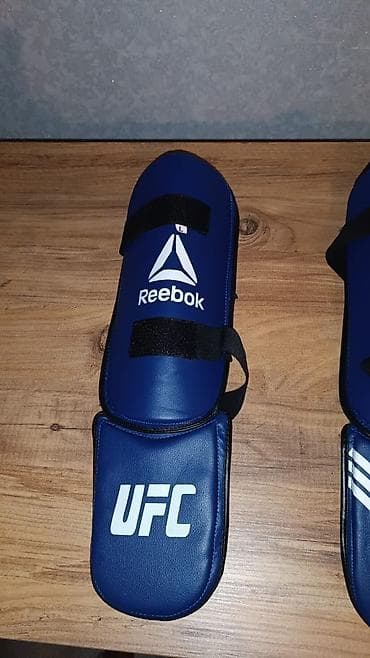 boks kaska: Mavi rəngdə MMA/Tay-boks üçün tam qoruyucu dəst Dəst tərkibi: - Baş — 4