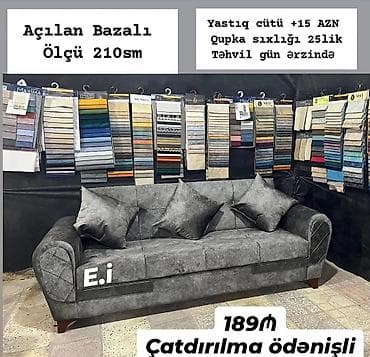 Divan, Yeni, Açılan, Bazalı, Parça, Ödənişli çatdırılma