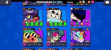 Digər: Brawl Stars hesabı – oyun içi inkişaflı profil - Kasa: 7 886 qəpik — 2