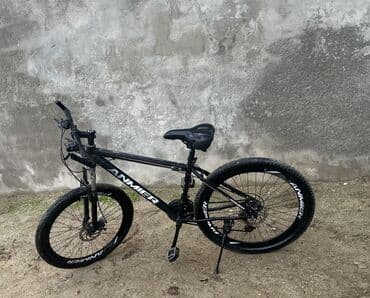velosipedlər qiz ucun velosipedler: Б/у Горный велосипед Anmier, 26", скоростей: 10, Самовывоз — 4