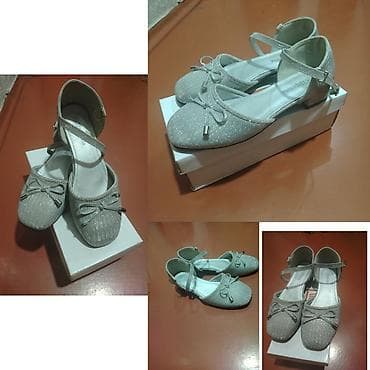 baletka: Rəng - Gümüşü Baletkalar, Adidas, Ölçü: 34, Qız üçün — 1