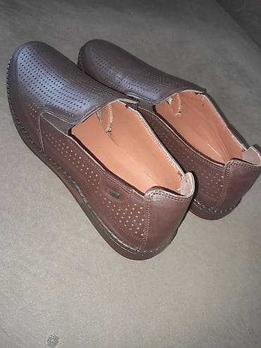 ayaqqabı kişi ücün: Kişi slip-on ayaqqabısı - Rəng: qəhvəyi - Model: slip-on (bağsız) — 3