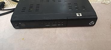 plitə elektrik: ATV rəqəmsal/kabel TV qəbuledicisi (set-top box) Xüsusiyyətlər: - Ön — 1