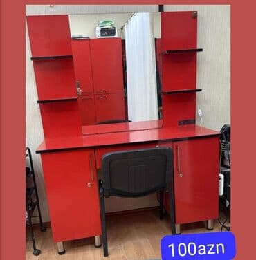 ucuz yazı masası: Qonaq otağı üçün, İşlənmiş, Açılan, Kvadrat masa, 6 stul — 18