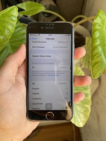 iphones 6 s: IPhone 6s, 64 GB, Gümüşü, Barmaq izi — 4