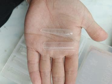 Starlet Professional Polygel Nail Forms + kağız dırnaq formaları seti — 6