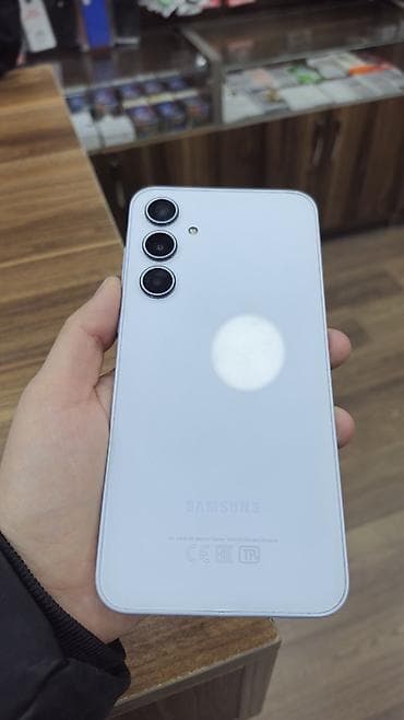 samsung a35 qiyməti: Samsung Galaxy A35, 256 GB, rəng - Ağ, Barmaq izi — 3