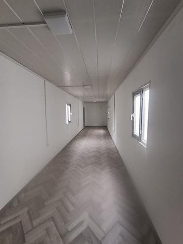Konteynerlər: 2.40 x 12.00 metr dəmir ofis konteyner. divarlar Alcipan tavan lambir — 6