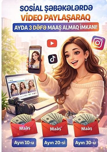 dayə işi 2023: SMM menecer tələb olunur, İstənilən yaş, Təcrübəsiz — 1