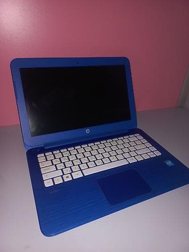 HP Stream noutbuk - Model: HP Stream (mavi rəng korpus, ağ