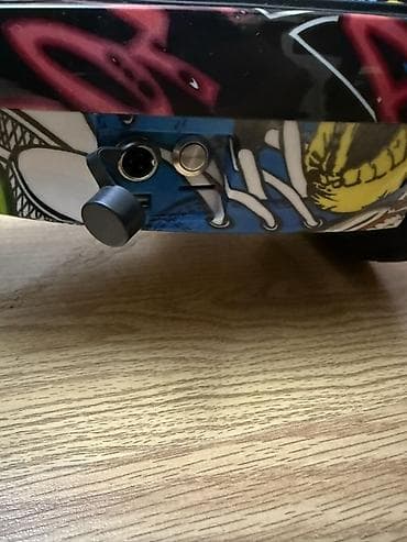 Öz-özünə balanslaşan skuter (hoverboard) – rəngarəng “graffiti” dizayn — 4