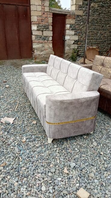 диван круглый: Диван, Нераскладной, Без подьемного механизма, Ткань, Нет доставки — 1