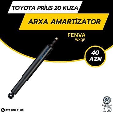 Podveska, xodovoy hissələri: Toyota Prius 20 kuzov üçün arxa amortizator. - Brend: FENVA (WXQP) - — 1