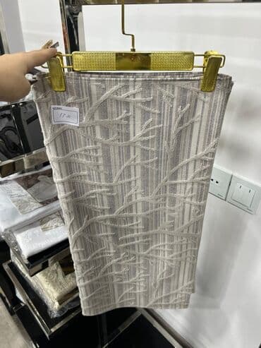 Mətbəx üçün rəng - Boz Pambıq Dəsmal — 4