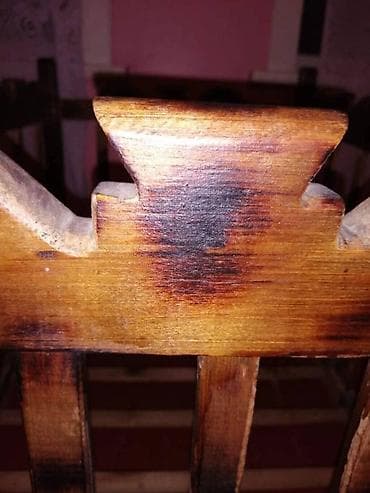 nerjavika bak: Təmiz Qoz Ağacından Təzə Uşaq çarpayısı Əl işidi. Yandrılma Üsulu — 5