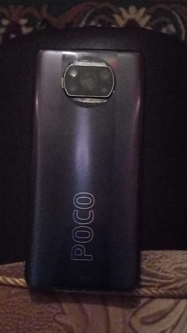 samsung galaxy a 23: Poco X3, 256 GB, rəng - Boz, Barmaq izi — 2