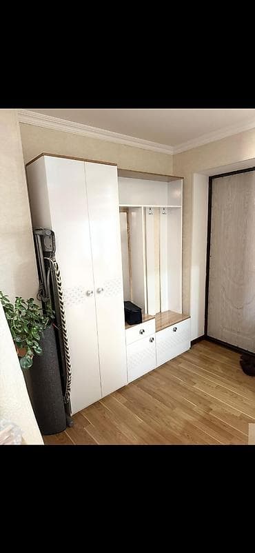 mətbəx üçün şkaf: 2 qapılı, Ağ, Digər material, Açılan, Düz dolab — 1