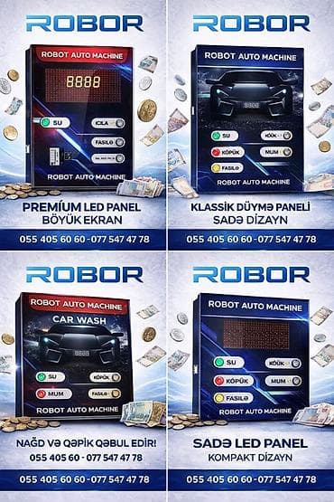 ROBOR – Robot Auto Machine avtomatları Maksimum funksionallıqla