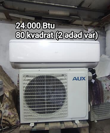 köhnə televizorların alışı: Kondisioner AUX, İşlənmiş, 70-80 kv. m, Split sistem, Kredit yoxdur, Ödənişli quraşdırma — 1