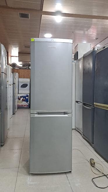 soyducu ustasi: 2 qapılı Beko Soyuducu Satılır, rəng - Gümüşü — 1