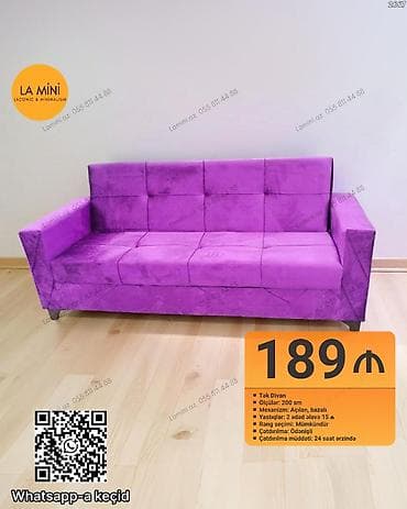 herbi parcalar: Divan, Açılan, Bazalı, Vеlur parça, Ödənişli çatdırılma — 1