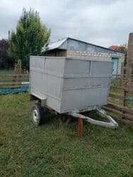 qosqu lapet satisi: Yüngül qoşqu (trailer) - Korpus: tam metall konstruksiya, yüksək — 2