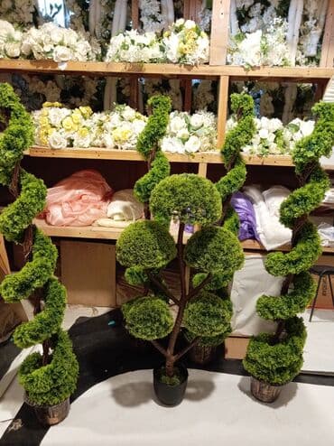 süni ağac: Dekorativ süni topiarilər – interyer və tədbir bəzəyi - Realistik — 1