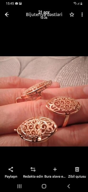 xari bulbul yaxa sancagi: Sırğalar — 1