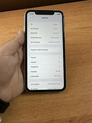 64 gb: IPhone 11, 64 GB, Ağ, Face ID — 3