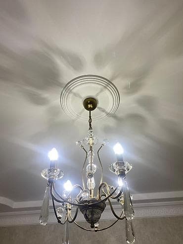 Çılçıraq, 8 lampa, Metal